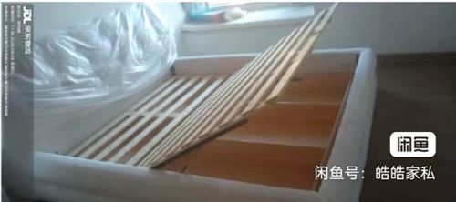 棉花糖泡芙床+氣壓儲(chǔ)物功能